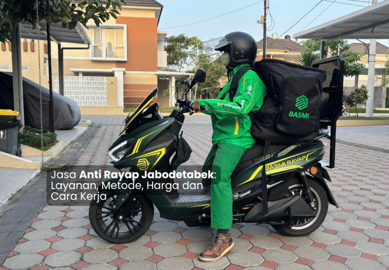 Jasa Anti Rayap Jabodetabek: Layanan, Metode, Harga dan Cara Kerja